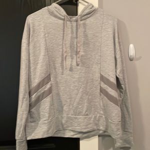 Dan skin grey top with hood